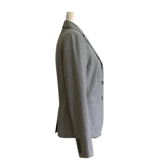 The Limited Blazer Jacket Gray Button Front Career Basic Blazer Size 6 - Picture 4 of 11